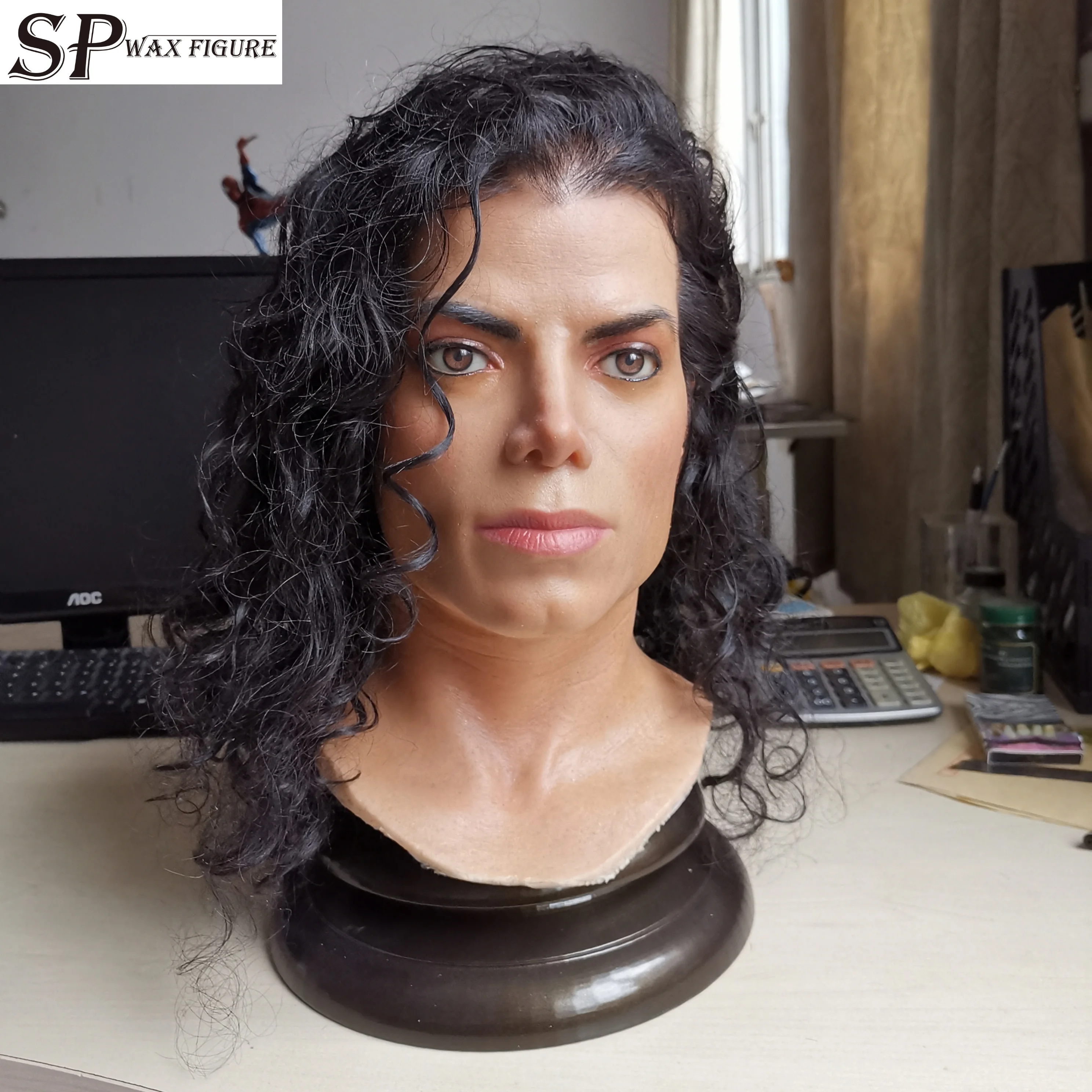 Super realistic Michael Jackson waxworks, silicone figures, wax sculptures for amusement park