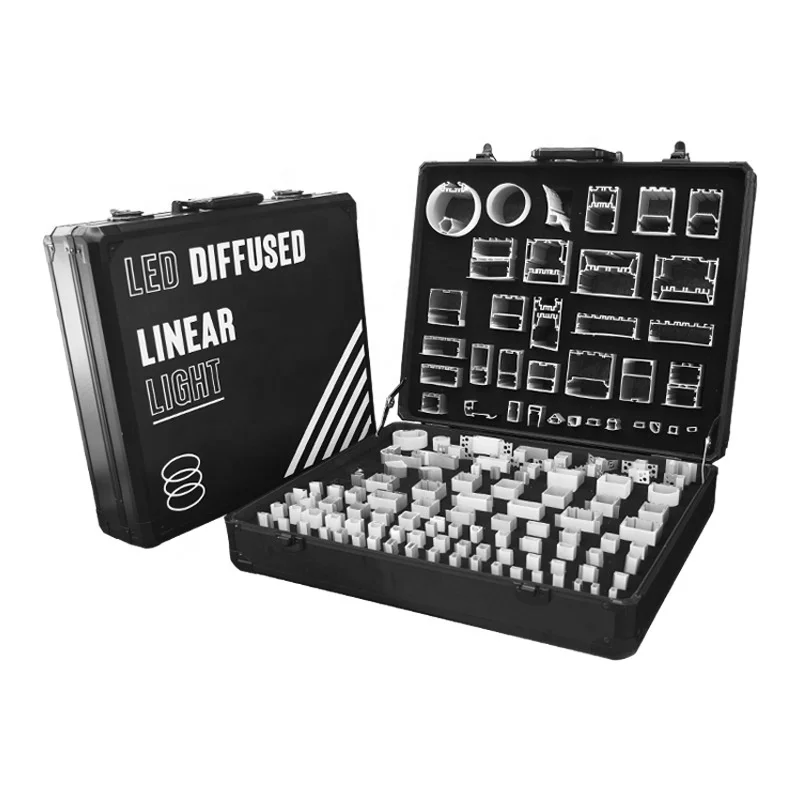 Source manufacturer led linear light aluminum profile led channel sample box