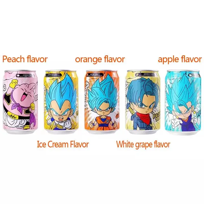 Аромат мороженого Dragon Ball 330 мл разнообразные фруктовые безалкогольные напитки лидер продаж газированные