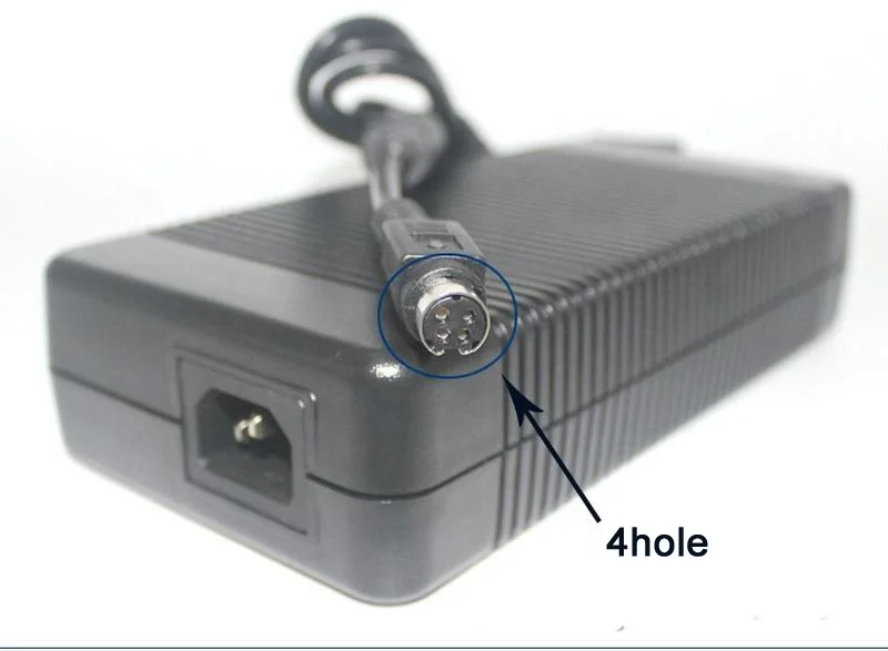 Genuine for Delta 19.5V 11.8A 230W AC Adapter Charger For MSI GT76 Titan DT 9SG 4-Pin Power supply cord