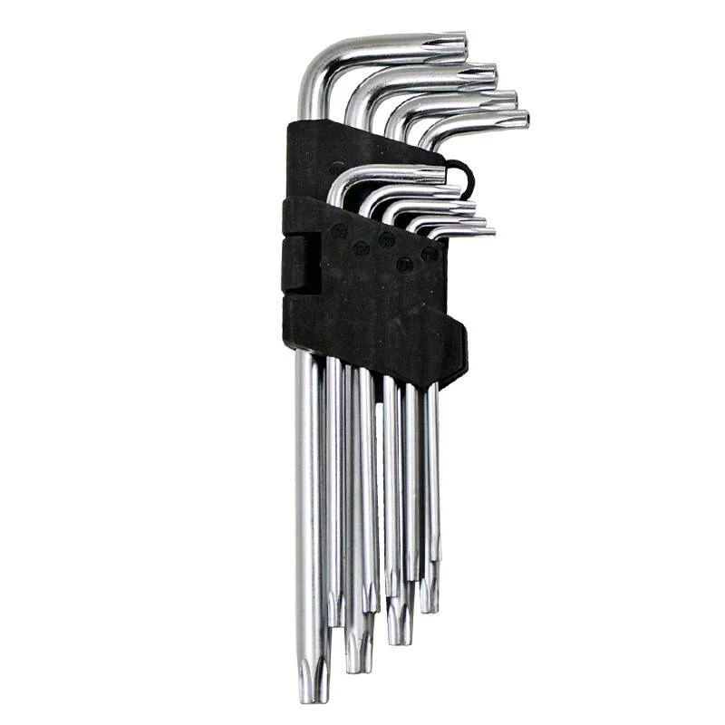 Hex Star Security Torx Key T8 T10 T20 T25 T30 T45 T50 Short Arm Allen Key Stainless Steel Carbon Alloy Steel l Wrench