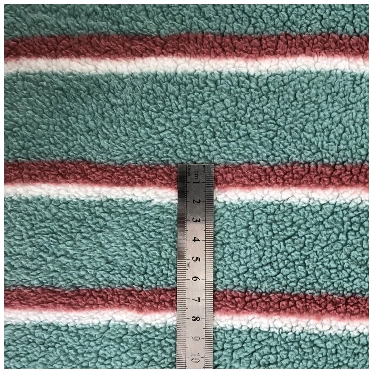 100% polyester faux fur low pile plush fabric shu velveteen printed custom