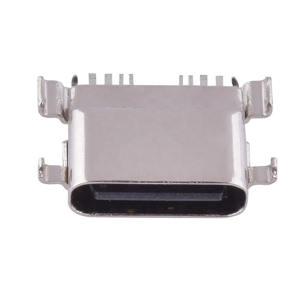 Manufacturer USB Type-C 8Pin Female Waterproofing Grade IP67 Connector Sunken Sink 0.8mm Type Shell Stretched