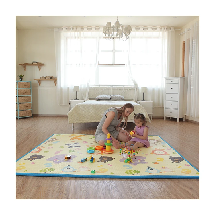 
toddler activity puzzle educational toy foam printed organic children play mats fruit amazon raw materials 