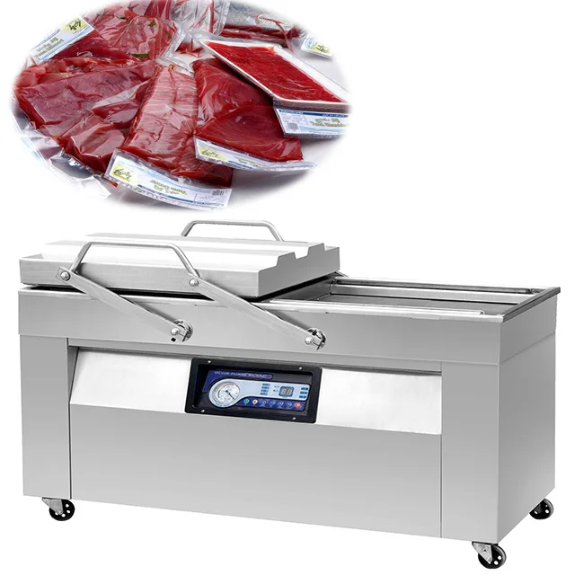 vacuum sausage industrial sealing machine cheese packaging vegetable bag packing sealer