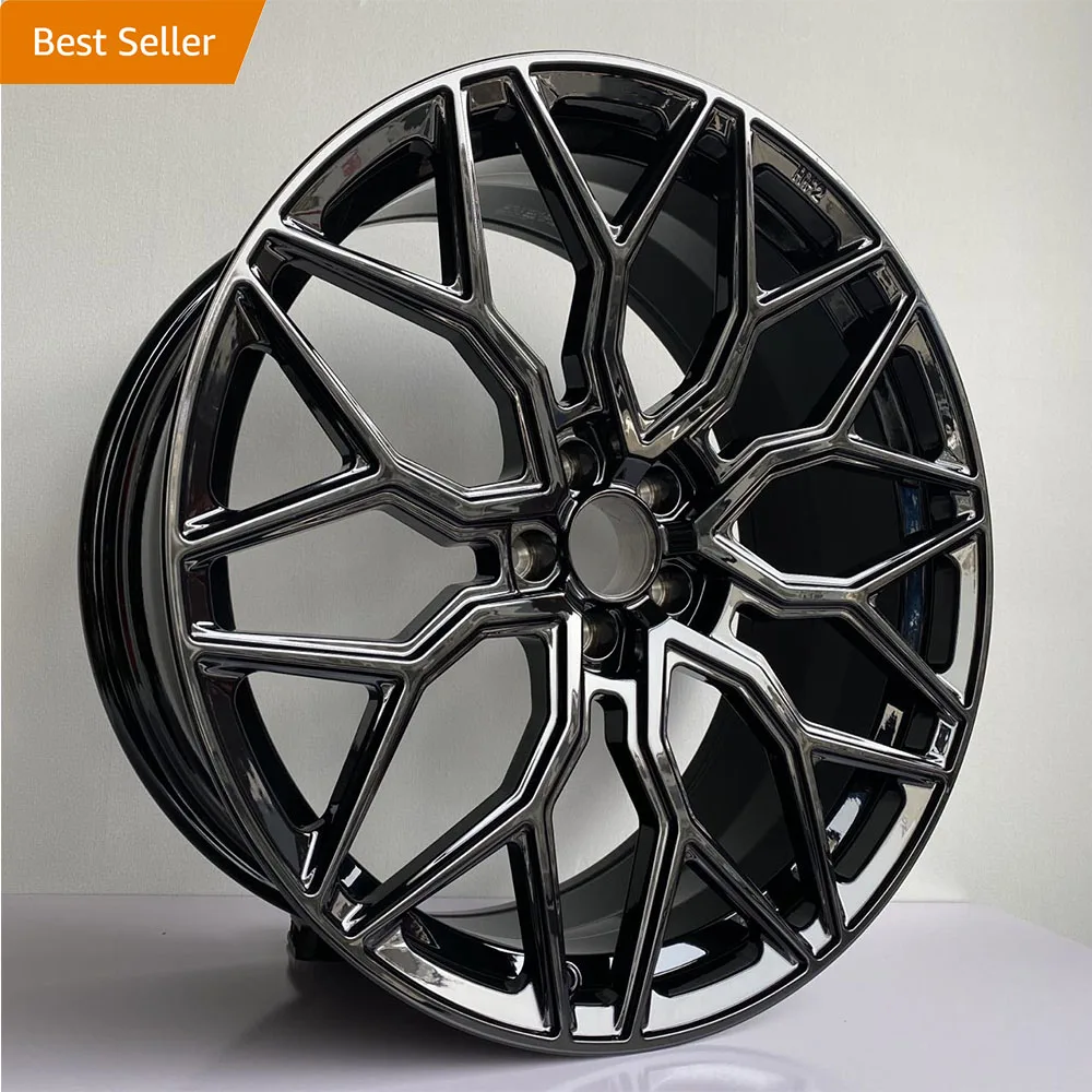 Bku racing custom forged alloy rims 19 inch wheels 5x114.3 matte black multi spoke 18 inch rims for tesla model 3 rims