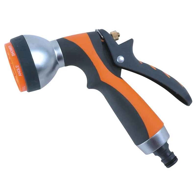 Hot selling Garden Hose Nozzle Plastic Durable Adjustable water spray gun