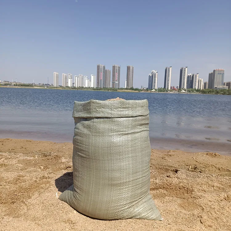 Earth Building Pp Woven Construction Trash Bag Garbage Bag Custom Printed Logo