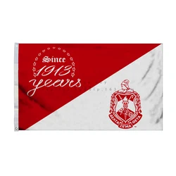 20 Designs  3x5ft DST 1913 Sorority Single Sided Digital Printing Banner Flag with 2 Grommets DESIGN 13