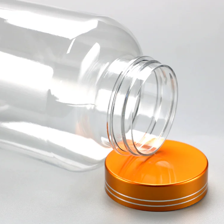 15Ml 20Ml 30Ml 50Ml Custom Pet Transparent Clear Pills Premium Medicine Plastic Capsule Bottle With Screw Cap