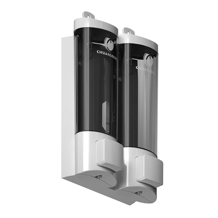 CD PANG hand wash liquid wall mounted liquid soap dispenser 200ml*2 manual liquid soap dispenser