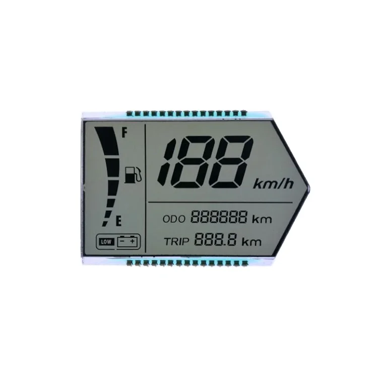 hot sale Custom  Programmable Segment Type speedometer odometer digital lcd display  for  car Motorcycle