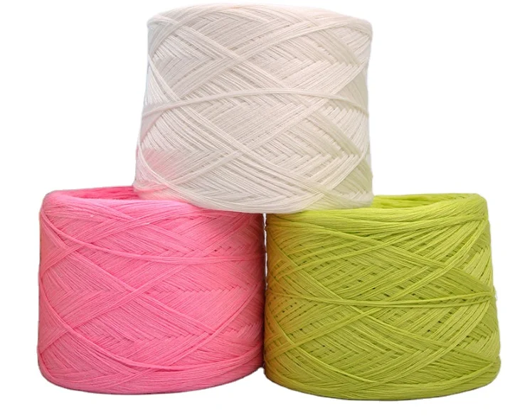 China Manufacturer Wholesale Colorful 100% Cotton Dyed Yarns - 1 cone @ 1.1kg T Shirt Yarn Sock Yarn