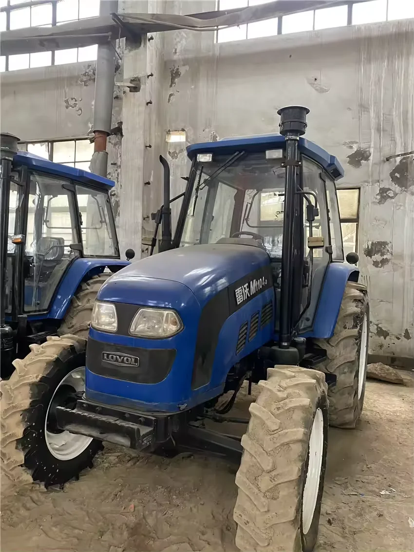 China brand Lovol farming truck loader lovol M1104-DA payloader 2020 model 95% new Lovol M1104 farm truck cheap used 1104