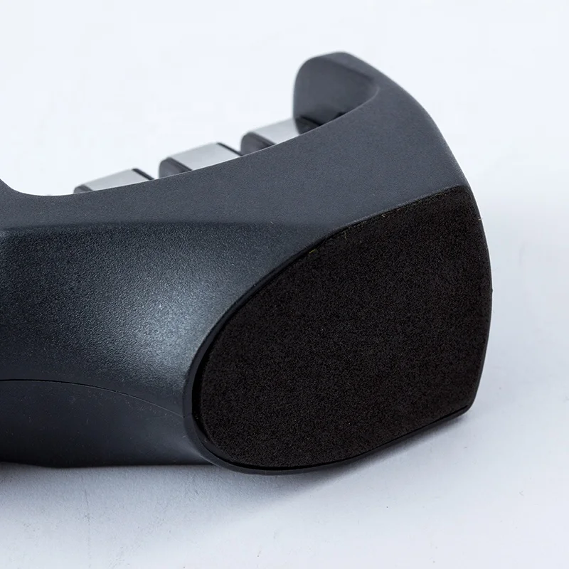 Professional Knife Sharpening Tool Diamond 3-Stage Manual Knife Sharpener Knife with Non-Slip Base