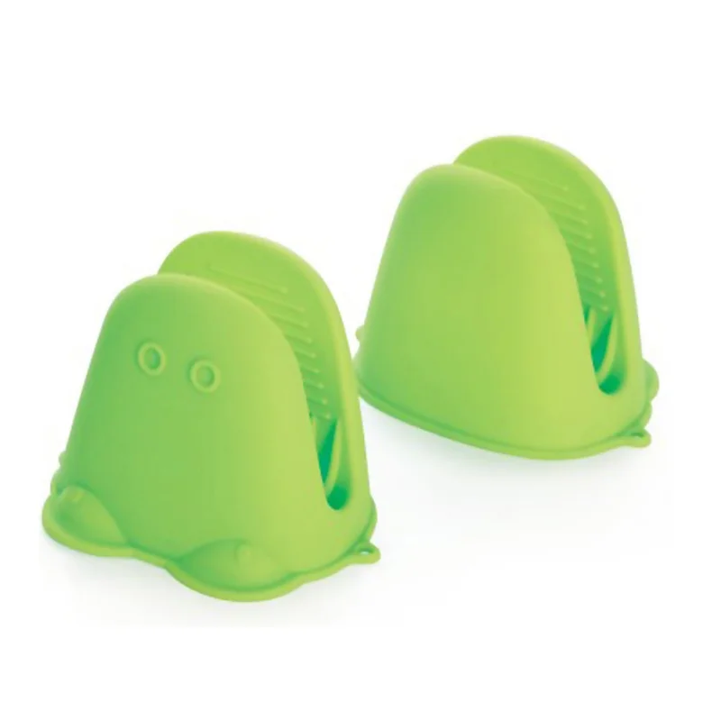 Силиконовый зажим в форме бегемота для духовки