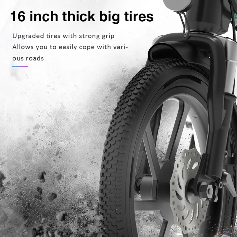 Popular k6 Wholesale Bikes Foldable Magnesium Alloy Frame 16inch Folding Electric Bike