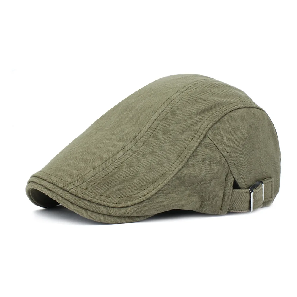Custom Fashion French Style Vintage Cotton Beret Hat Ivy Hat Newsboy Hat