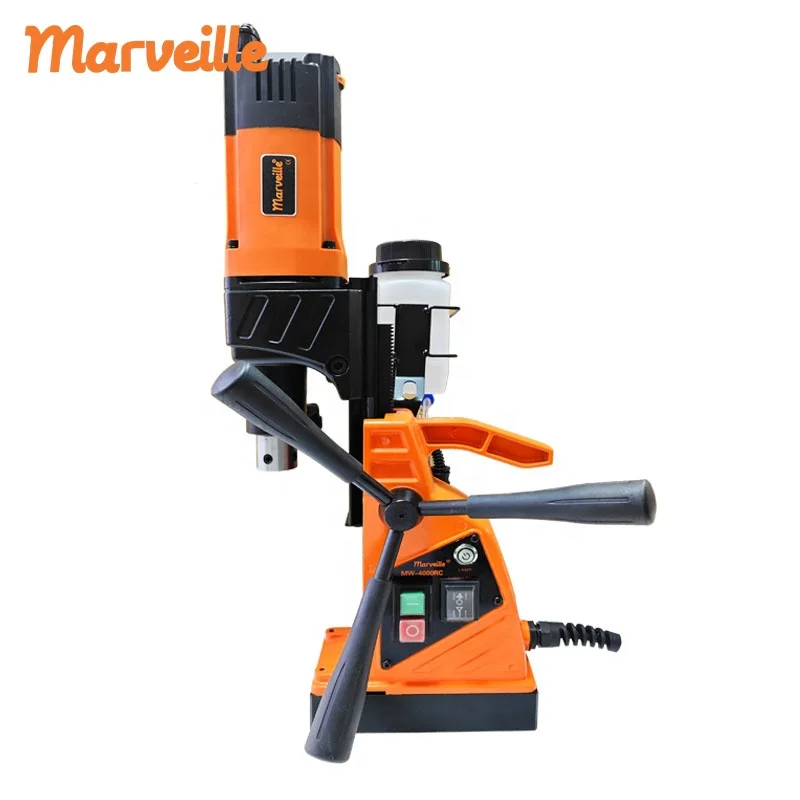 Marveille MW-4000RC 32 мм Трехгранная комбинированная режущая коронка самоохлаждаемая дрель лучшая Магнитная сверлильная машина