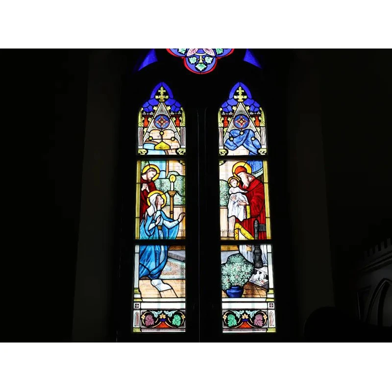 Декоративное витражное стекло для церкви на продажу