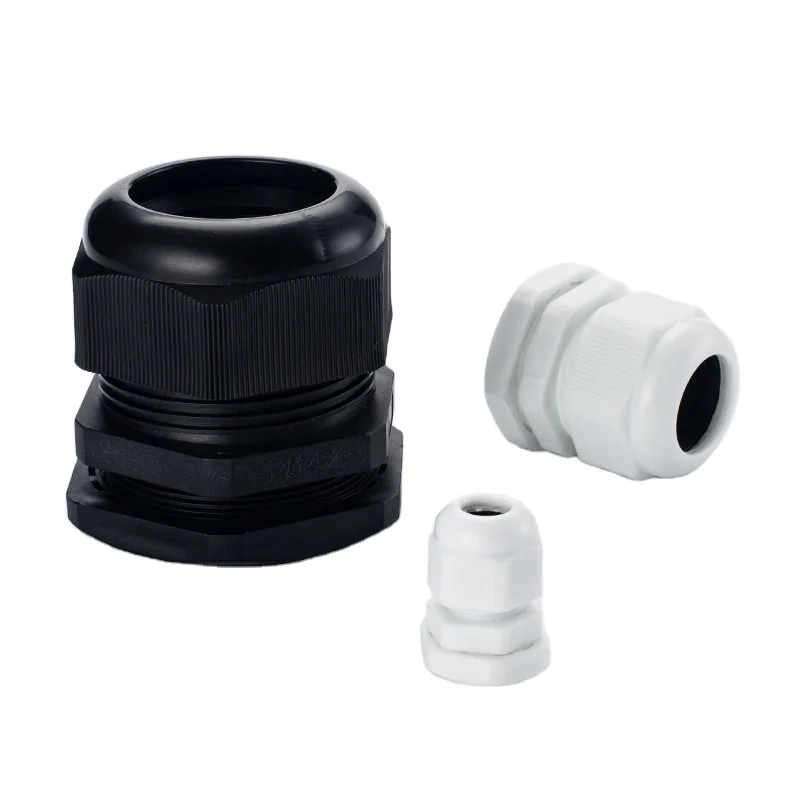 PG9 Strain Relief Anti Bending Pg Flexible Connector Nylon Strain Relief Cable Gland