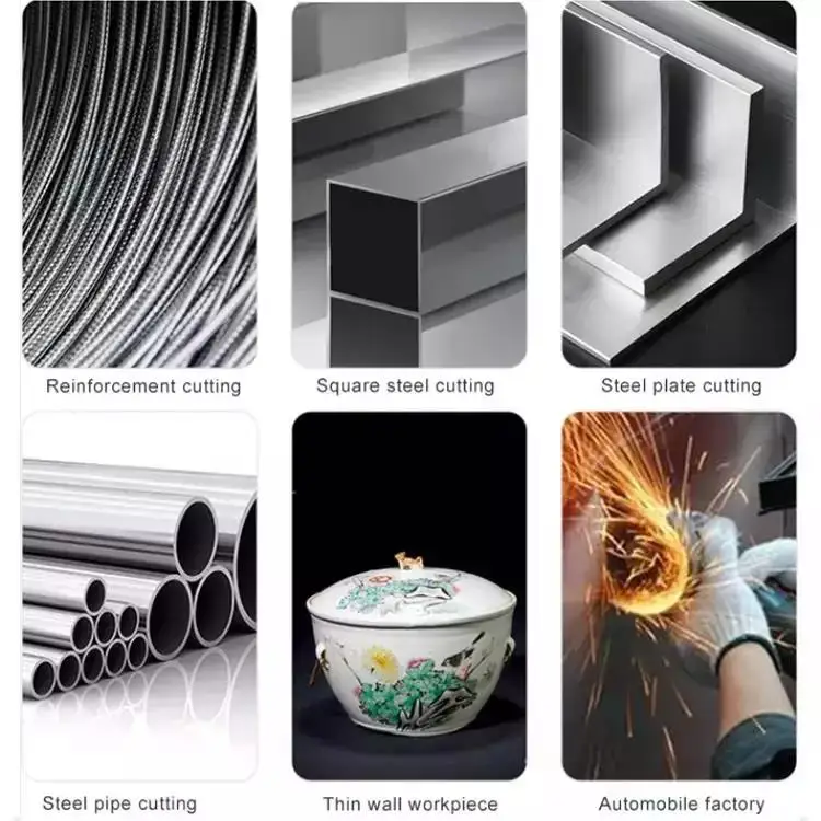 125 мм Железный гранитный режущий диск 230 пильный красный цвет угловая шлифовальная машина для металла