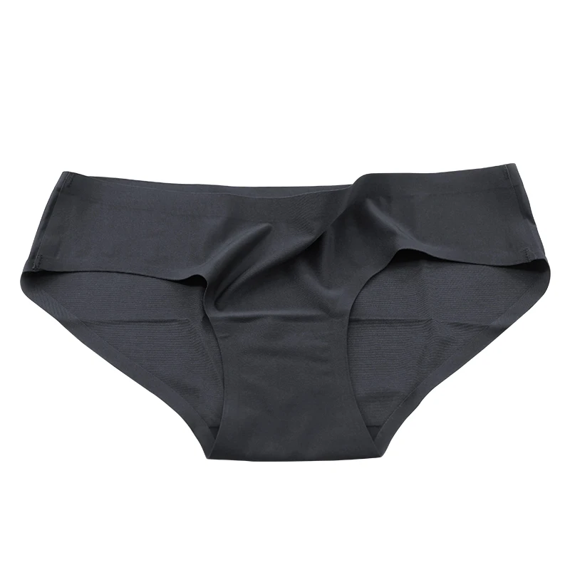 Breathable nude low rise girls underwear ladies sexy seamless panties