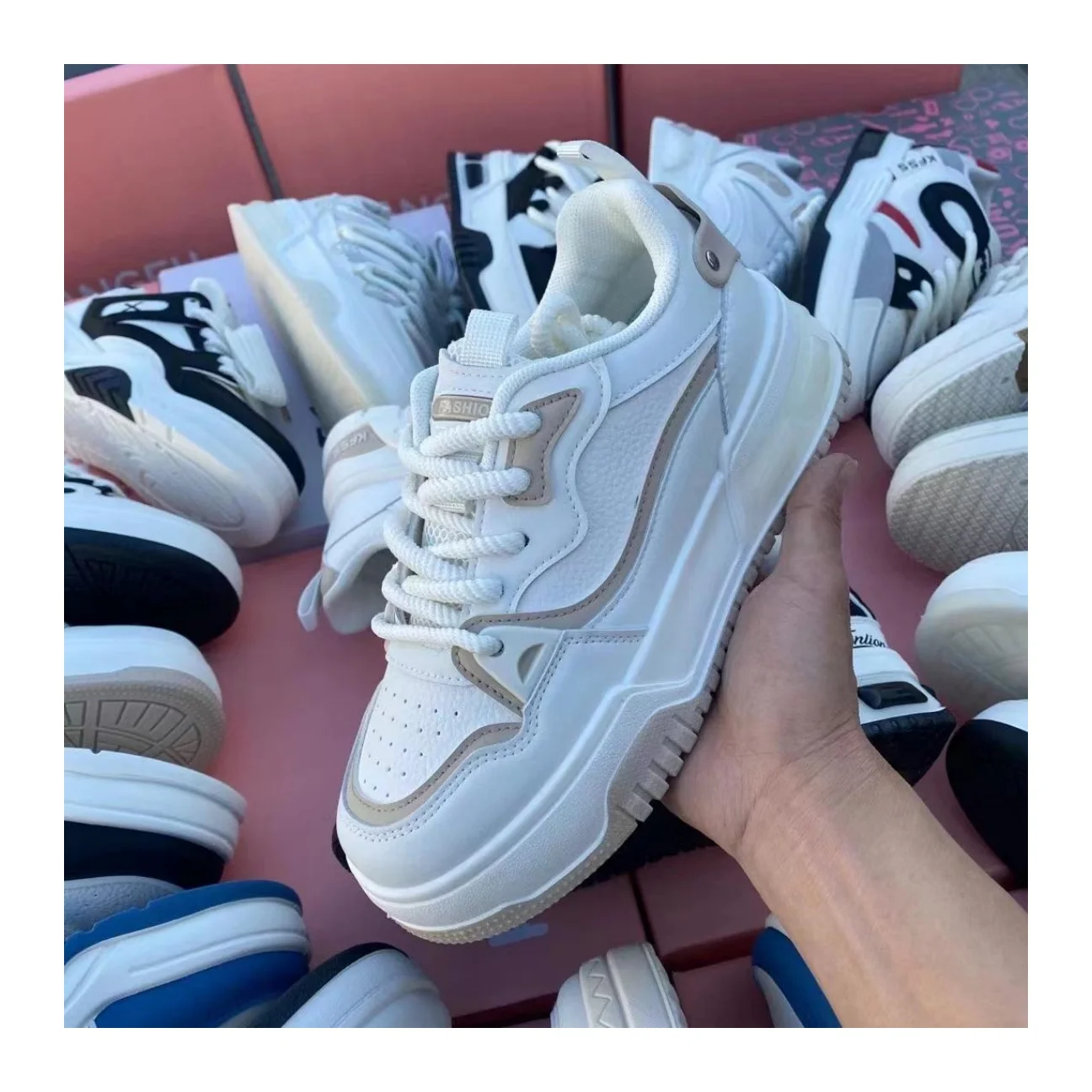 Wholesale Brand New Ladies Mixed Shoes Stock Clearance Oversold Ladies Mixed Shoes