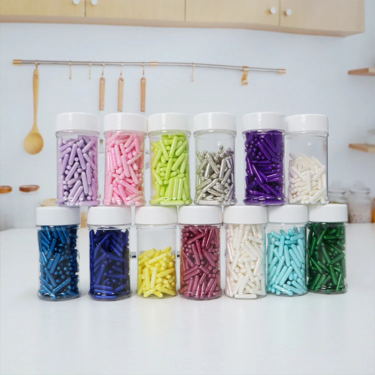 Cake Decorations Sprinkles New Design Wedding Centerpiece Valentines Day Baking Tools Food Grade Sugar Rod Sprinkle