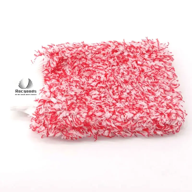 auto detailing hand mitt Ultra Clean Cars Trucks microfiber washing gloves cyclone ultra wash mitt   microfiber wash mitt