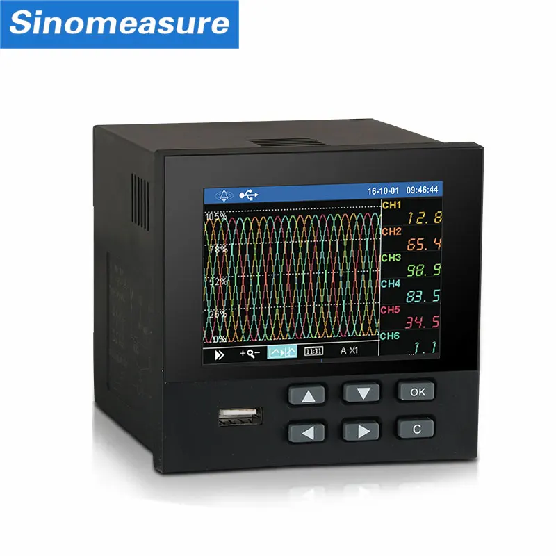 Economic and Reliable temperature data recorder temperature chart recorder paper temperature acquisition recorder