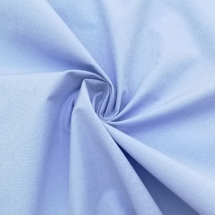 
spring summer 38 rayon 54 nylon 8 spandex light weight stretch plain fabric for trench coat OL Style 