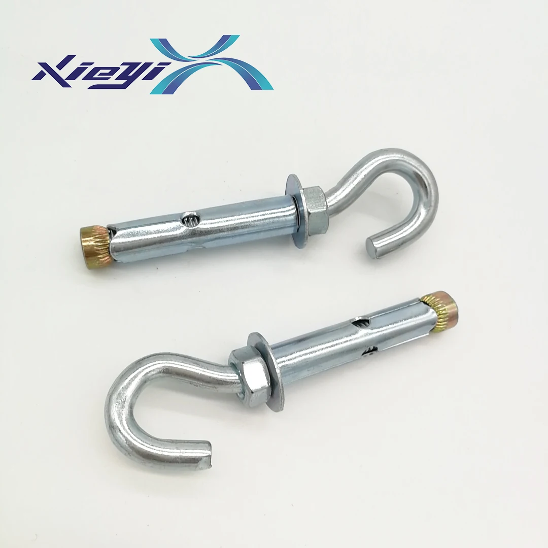 Heavy Duty One Piece Open Hook Sleeve Anchor Bolt Shield Wall Anchor Concrete Anchor Rawl Bolts