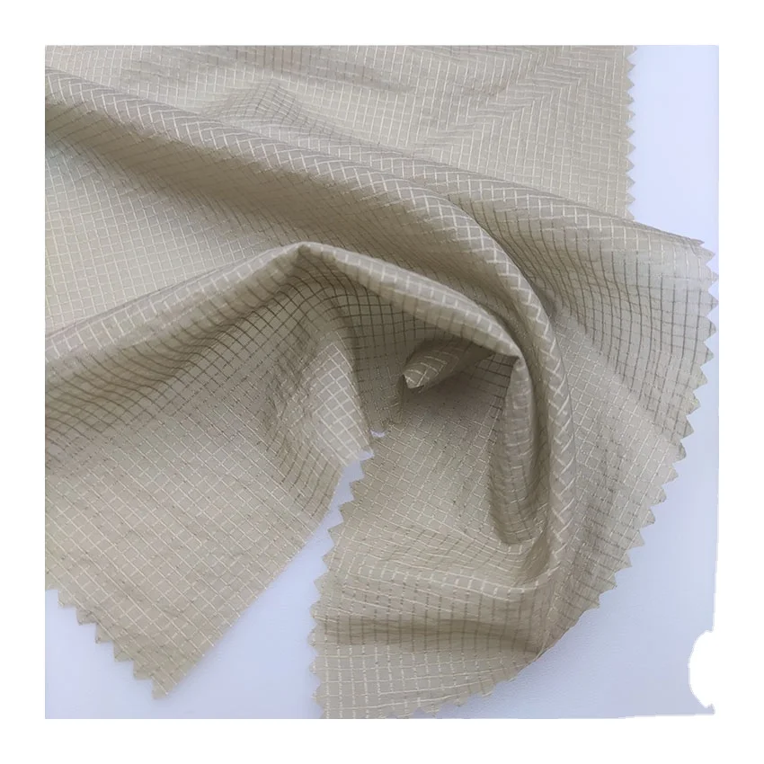 100% polyamide fiber 15D light weight sunscreen coat fabric for summer