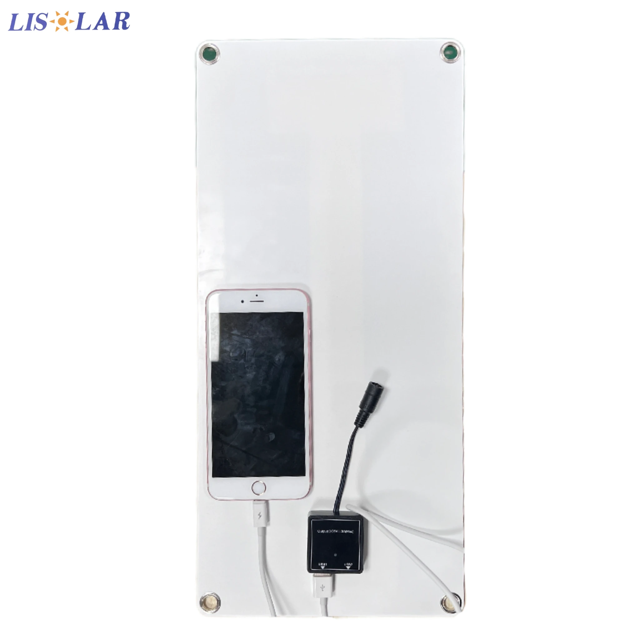 OEM  Mini USB Solar Panel,IP65 Waterproof Mono Module DIY 10W Solar Panel with dual usb for Smart Phone,IP camera