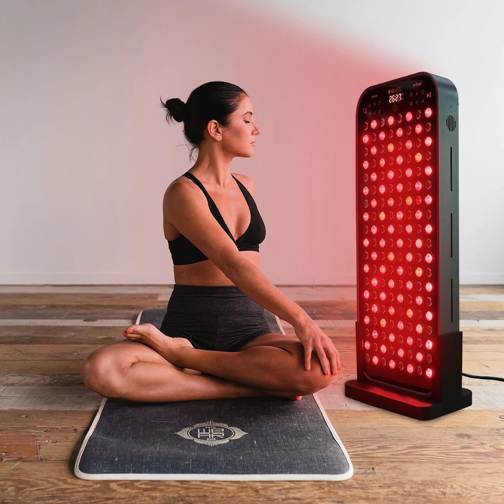 BioMol Intelligent Voice Control  lamp 660nm 850nm 760w far infrared led light therapy panel