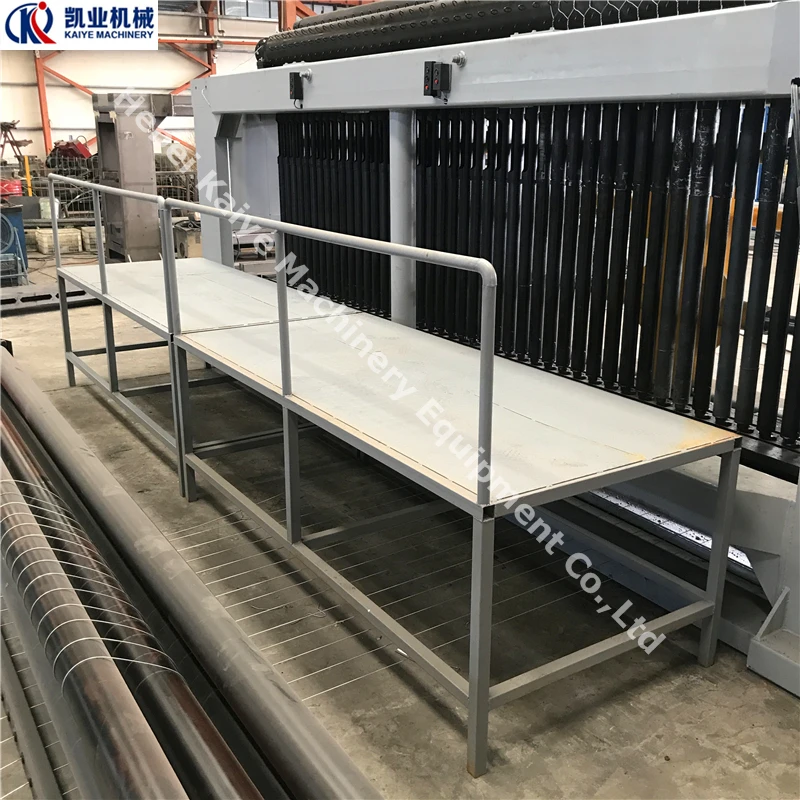 Maximum 5 meters high-speed fully Automatic galvanized gabion mesh weaving machine max.4.3m in China