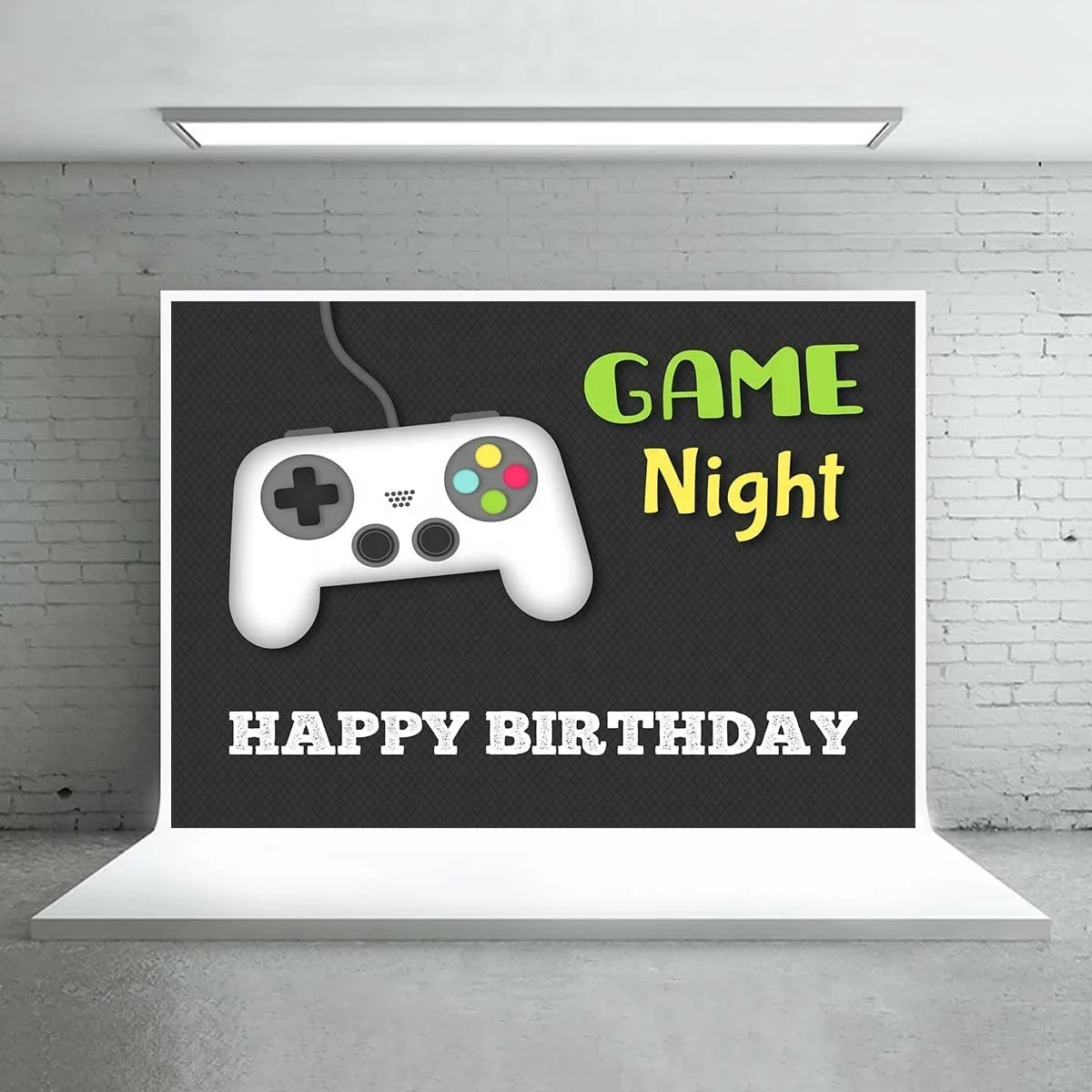 Video Game Background Banner Photography Studio Boy Game On Birthday Party Decoration Gamepad Backdrop