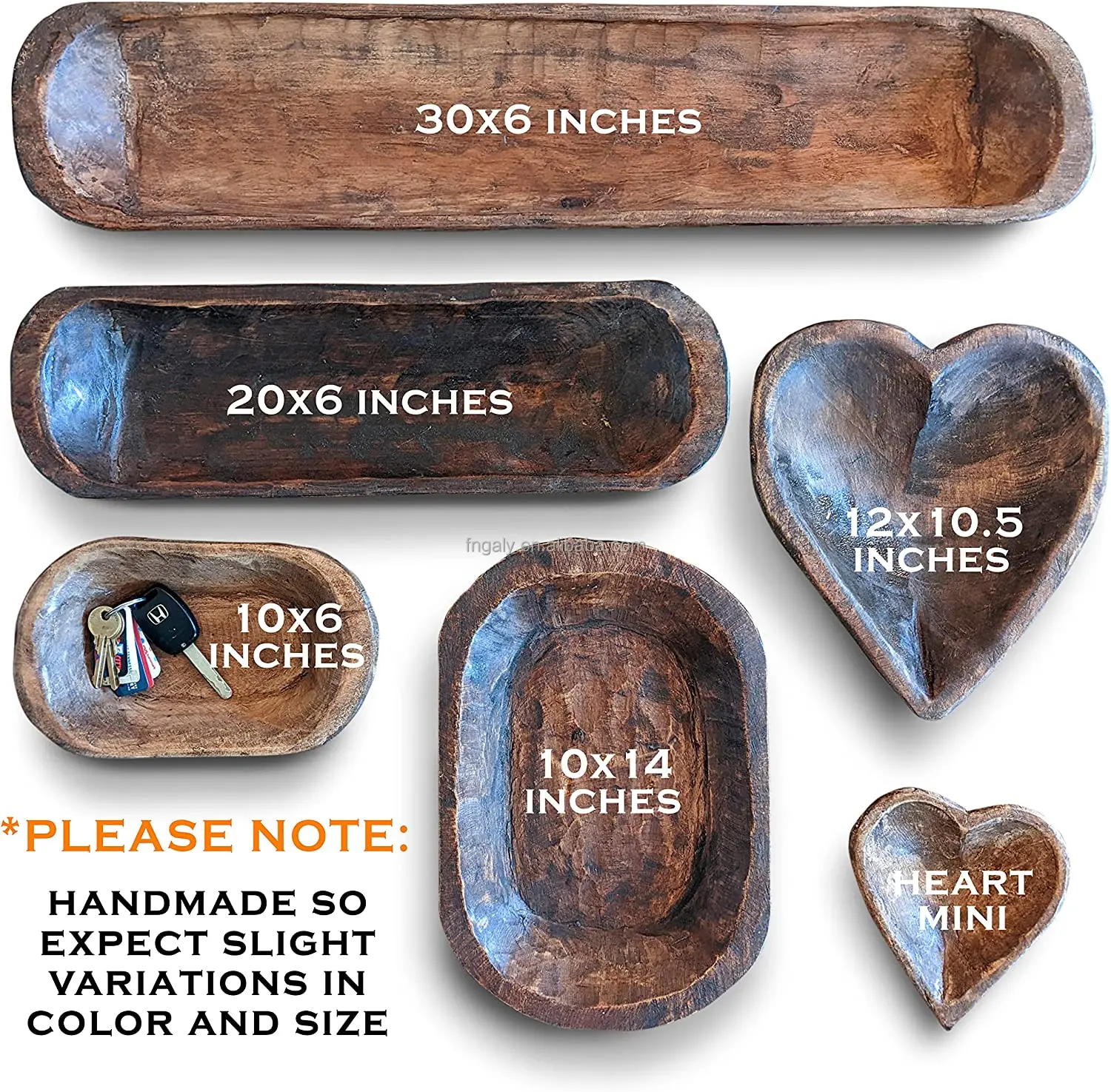 wooden dough bowls wholesale for candles Home Decor  Custom Rustic Farmhouse wood dough bowl