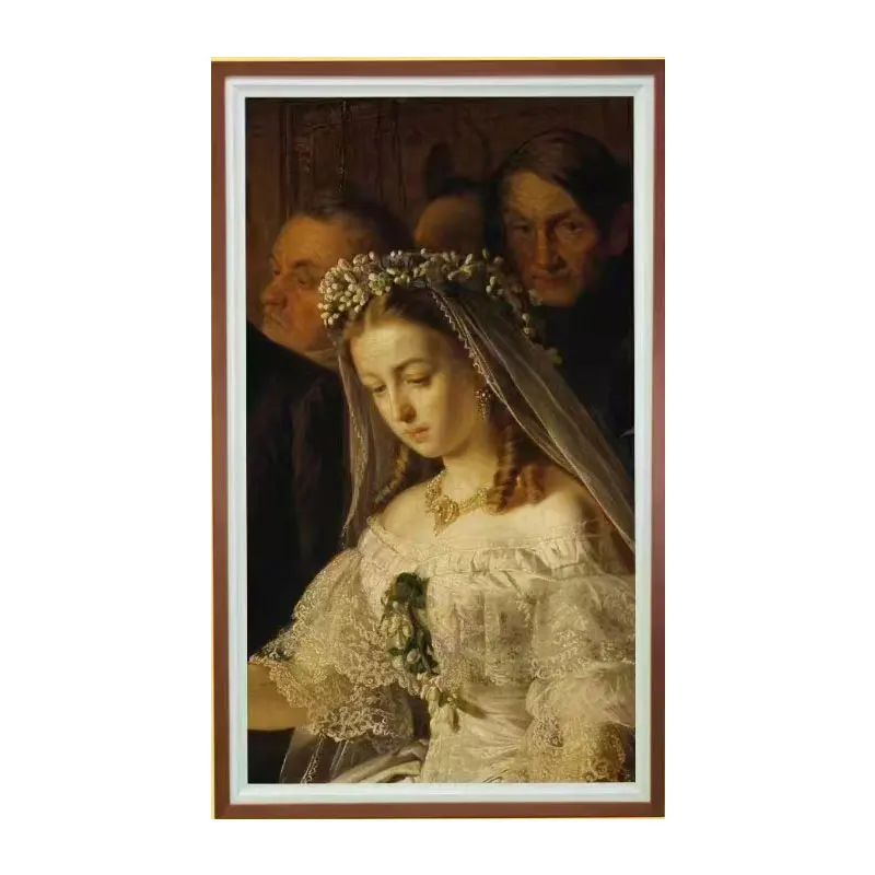 55 Inch Hd Digital Picture Frame Video Nft Photo Screen for