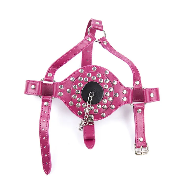 Oral Sex Toys Head Harness Bondage Gag with Belt