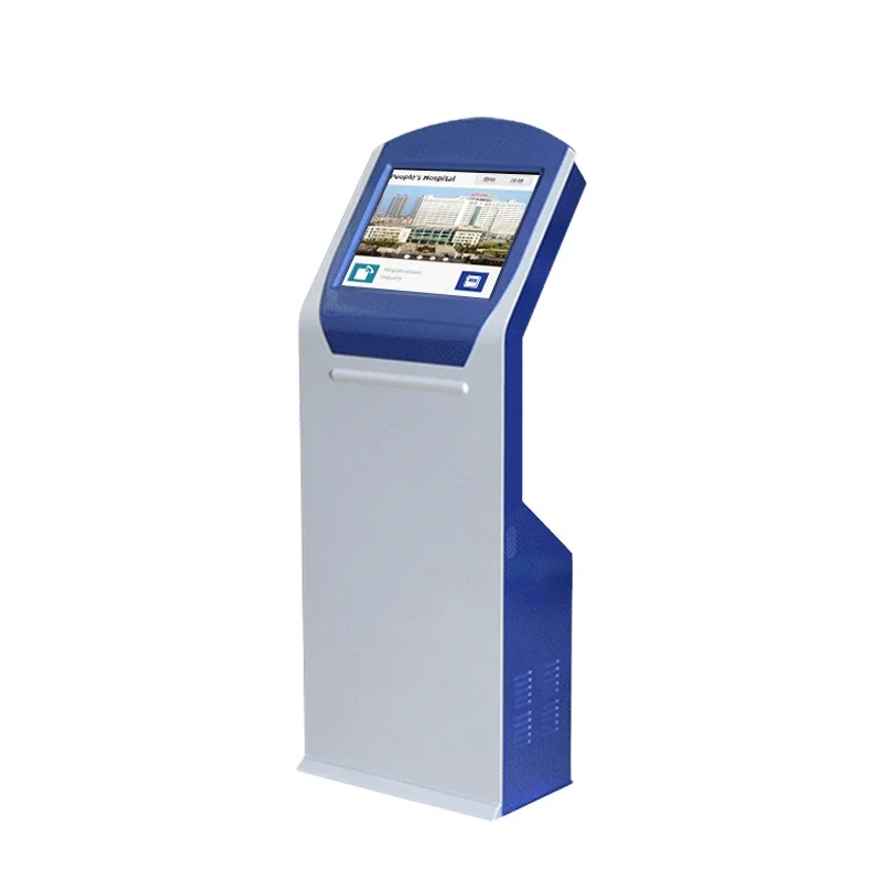 Factory price Hotel Check-In/Out Kiosk Cash Machine Self Service Touchscreen