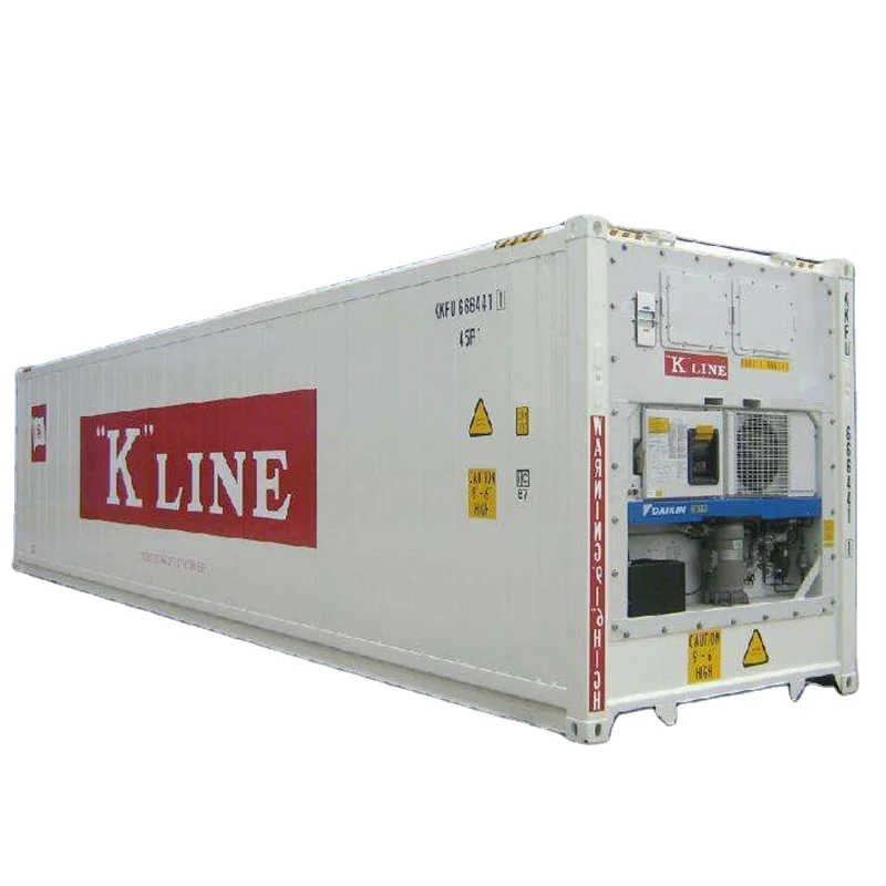 Maritime and Cold Storage Preservation Specialized 20ft 40ft Refrigerated Containers Freshness Transportation