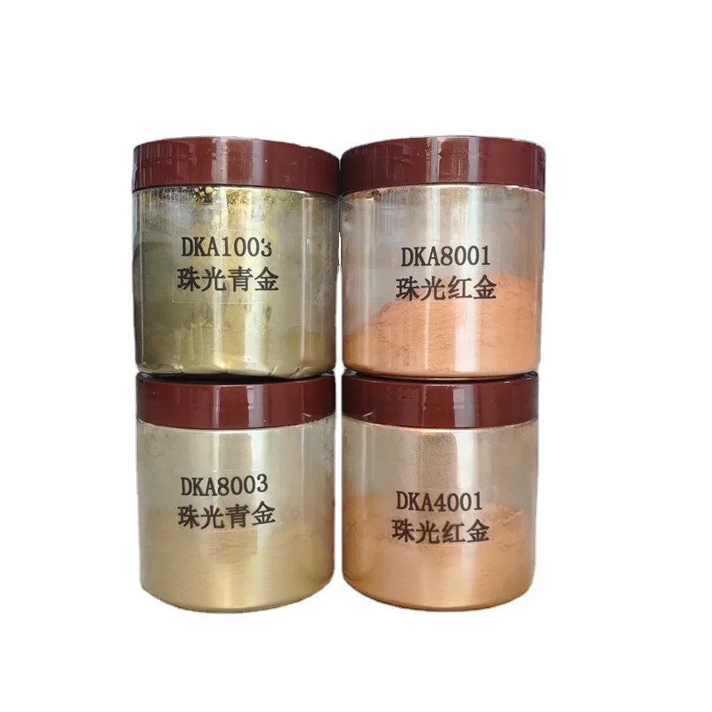 Pearlescent  pigment Pearl powder red green gold  pearl organic mica powder