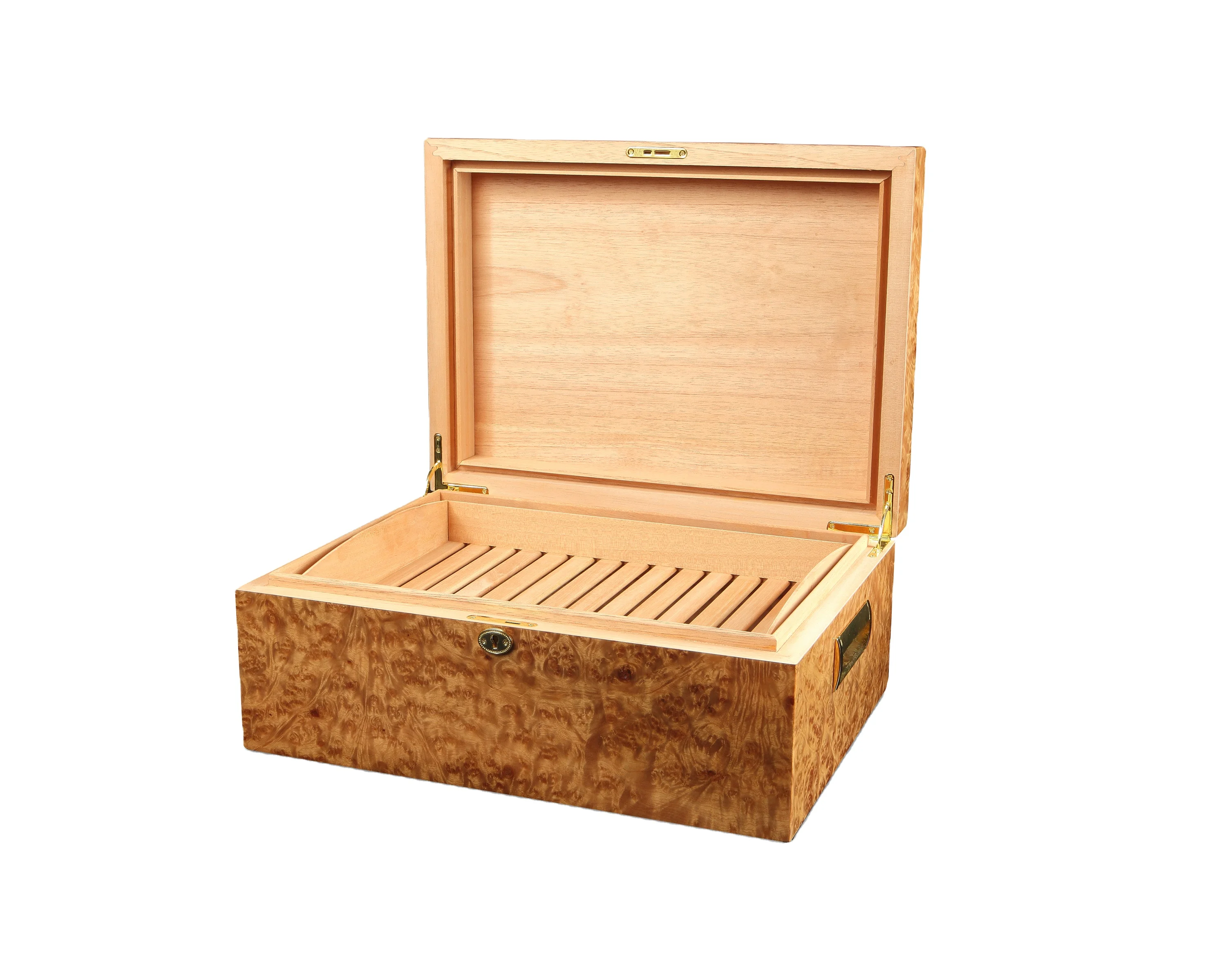 
Cigar Humidor Cedar Wooden Fancy Cigar Humidor 