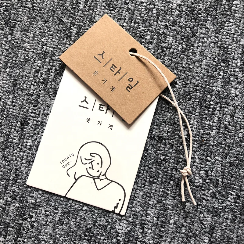 
High quality custom design colorful printing luxury hang tag 