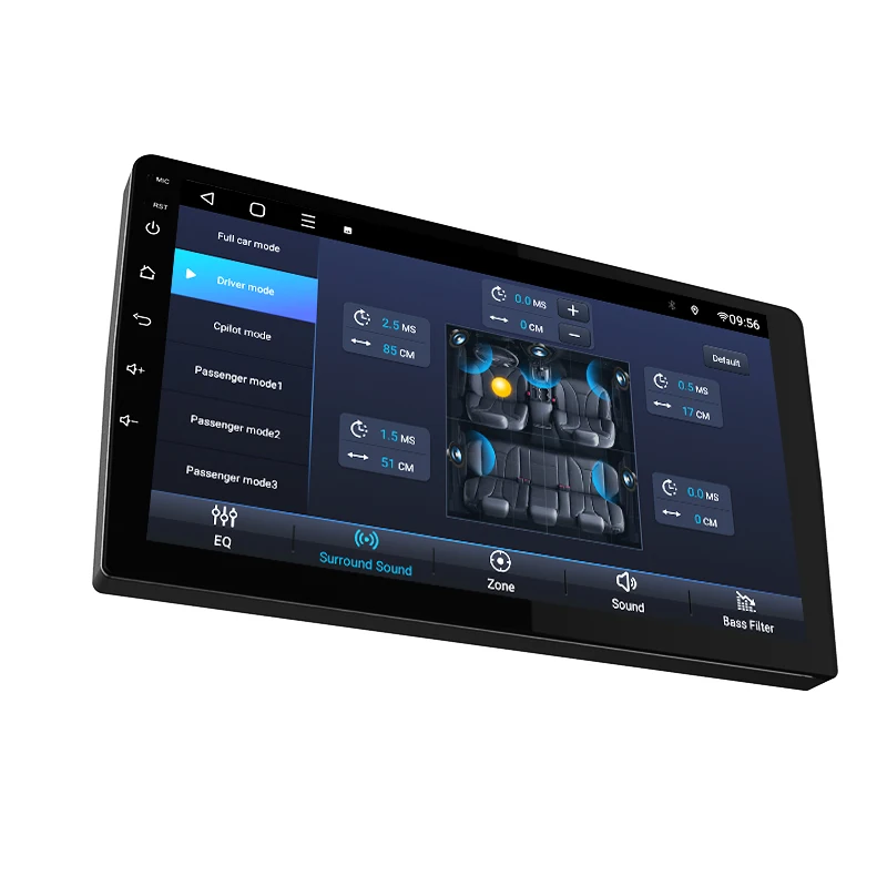 Android 12 2 Din GPS Navigation Car Radio 4/64/128GB RAM Mirror Link Dual Knobs Touch Screen MP5 Player Android Car DVD Player