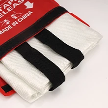 1.2*1.8M Fire safety  fire retardant blanket for home, school, hotel, kitchen