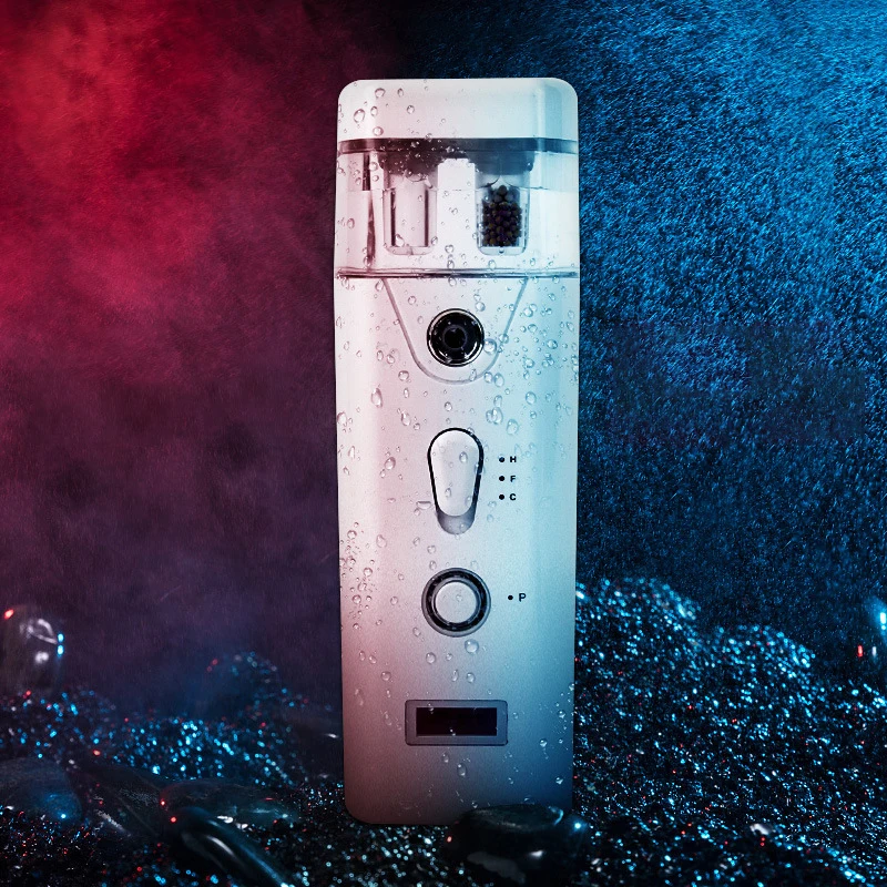 USB зарядное устройство воды уход за кожей портативный Красота Nano пароход Электрический Уход лица туман распылитель для дома на открытом