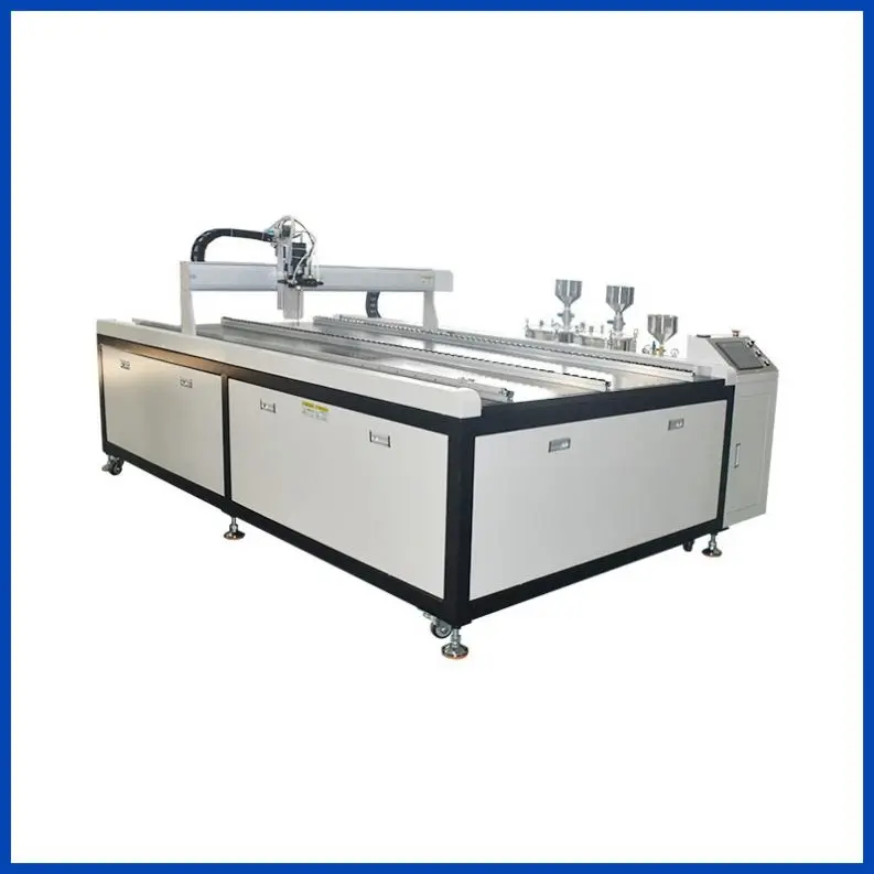 Large Scale Fully Automatic Glue Dispensing Machine Equipment Gear Pump Dual Head And Dual Component AB Glue Dispensing Machine